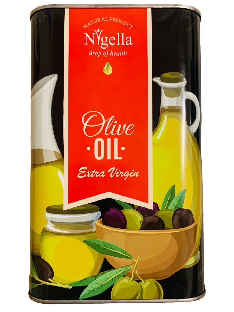 Масло оливковое «NYGELLA (Extra Virgin)» 1 L. "Дары природы" ООО