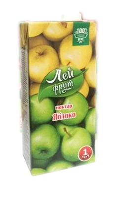 Нектар яблочный с подсластителем ГОСТ 2 л Лей Фрут ООО «Плодовое 2009»