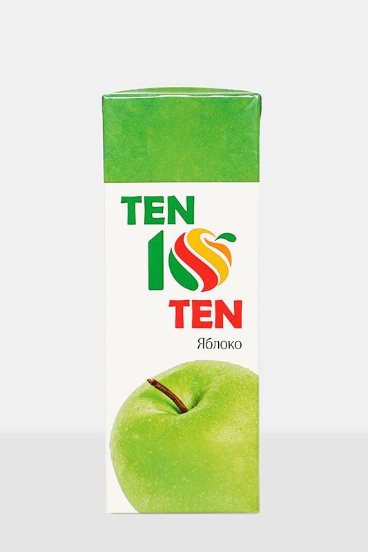 Яблочный нектар TEN 10 б/к 1л