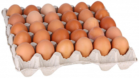 Яйцо куриное пищевое столовое С1, фас 30 штук ИП Шинаков В.Л.