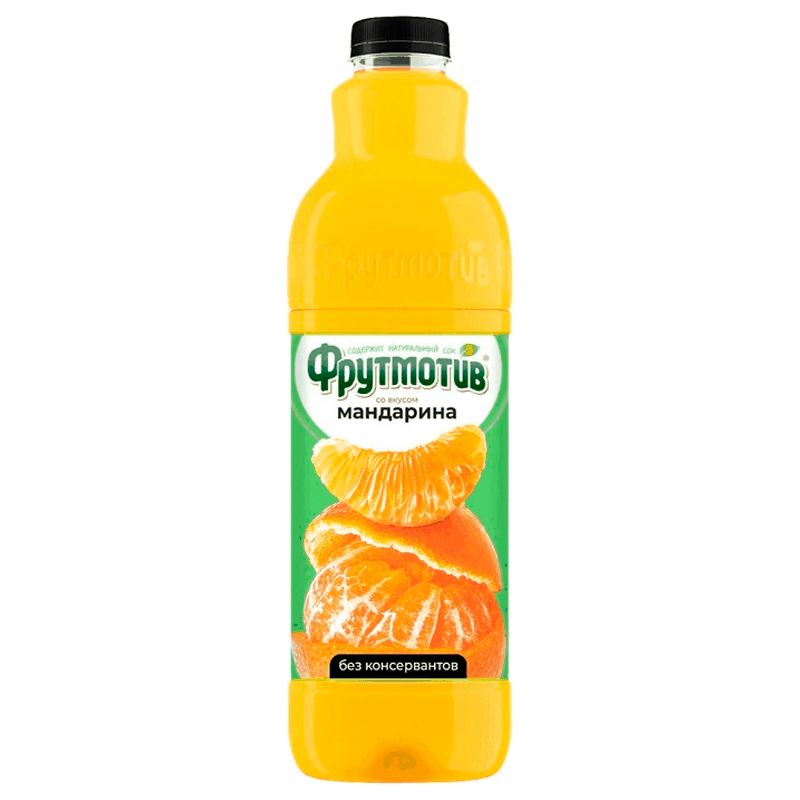 Напиток безалкогольный ФРУТМОТИВ со вкусом мандарина негазированный 1,5л ОАО Компания Росинка