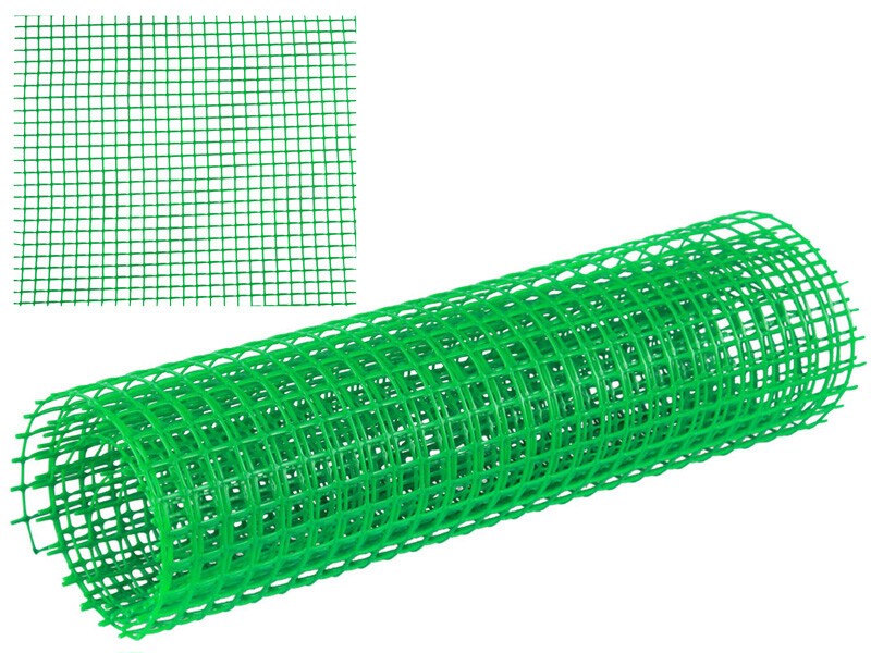 Решетка садовая усиленный пластик (15х15мм) 1х10 м, шт