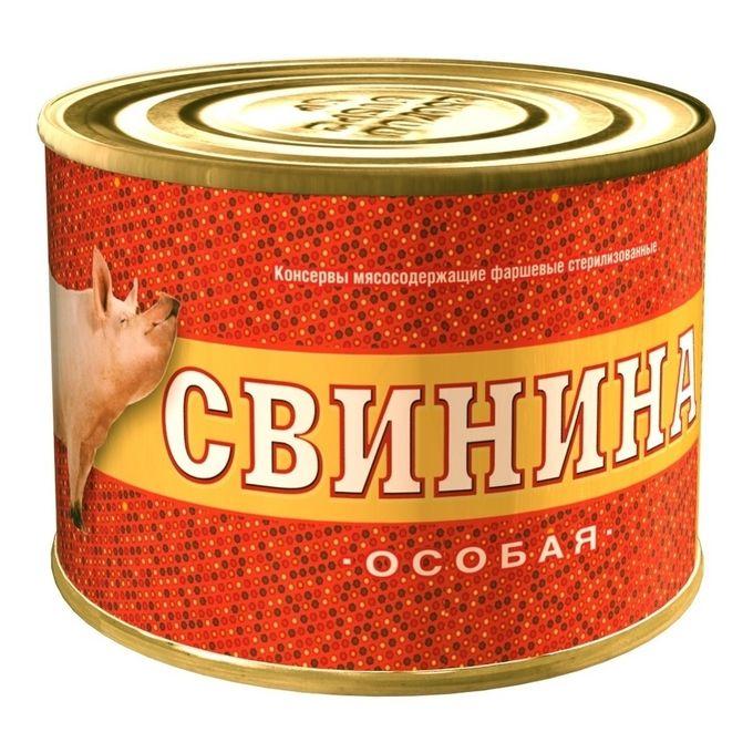 Свинина Особая 525г ж/б СТО Универсал Трейдинг Балтика ООО (производитель)