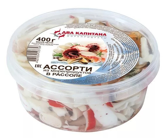 Ассорти из морепродуктов в рассоле