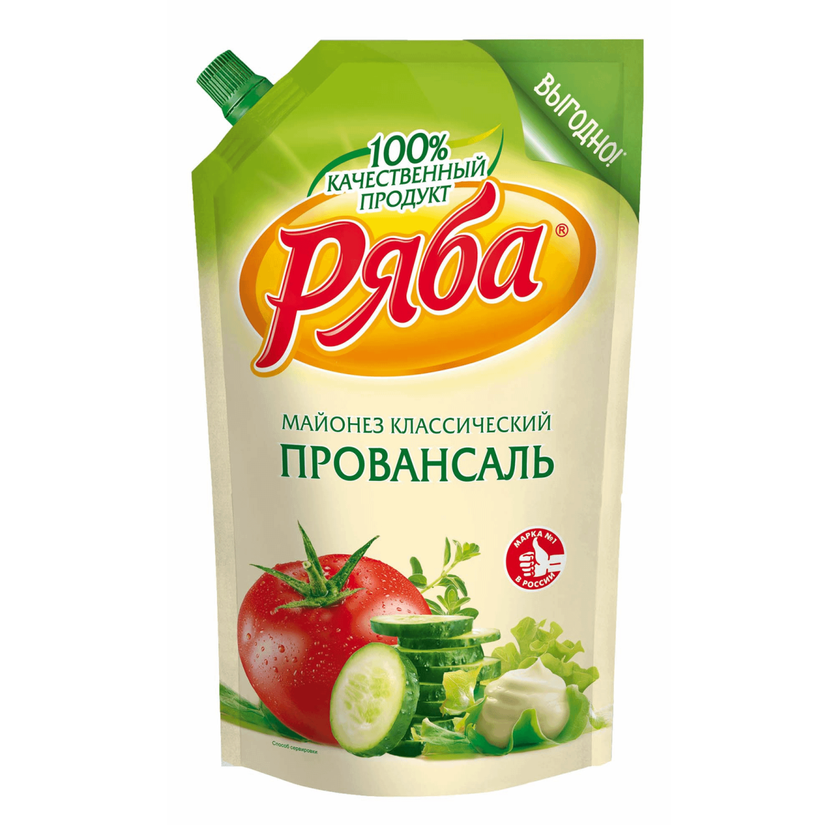 Майонез Ряба "Провансаль" 50,5% 1000 гр дой пак