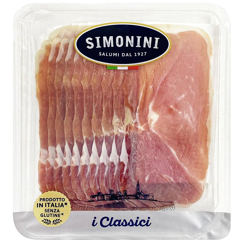 Слайсы с/к из свинины Прошутто 300г SIMONINI