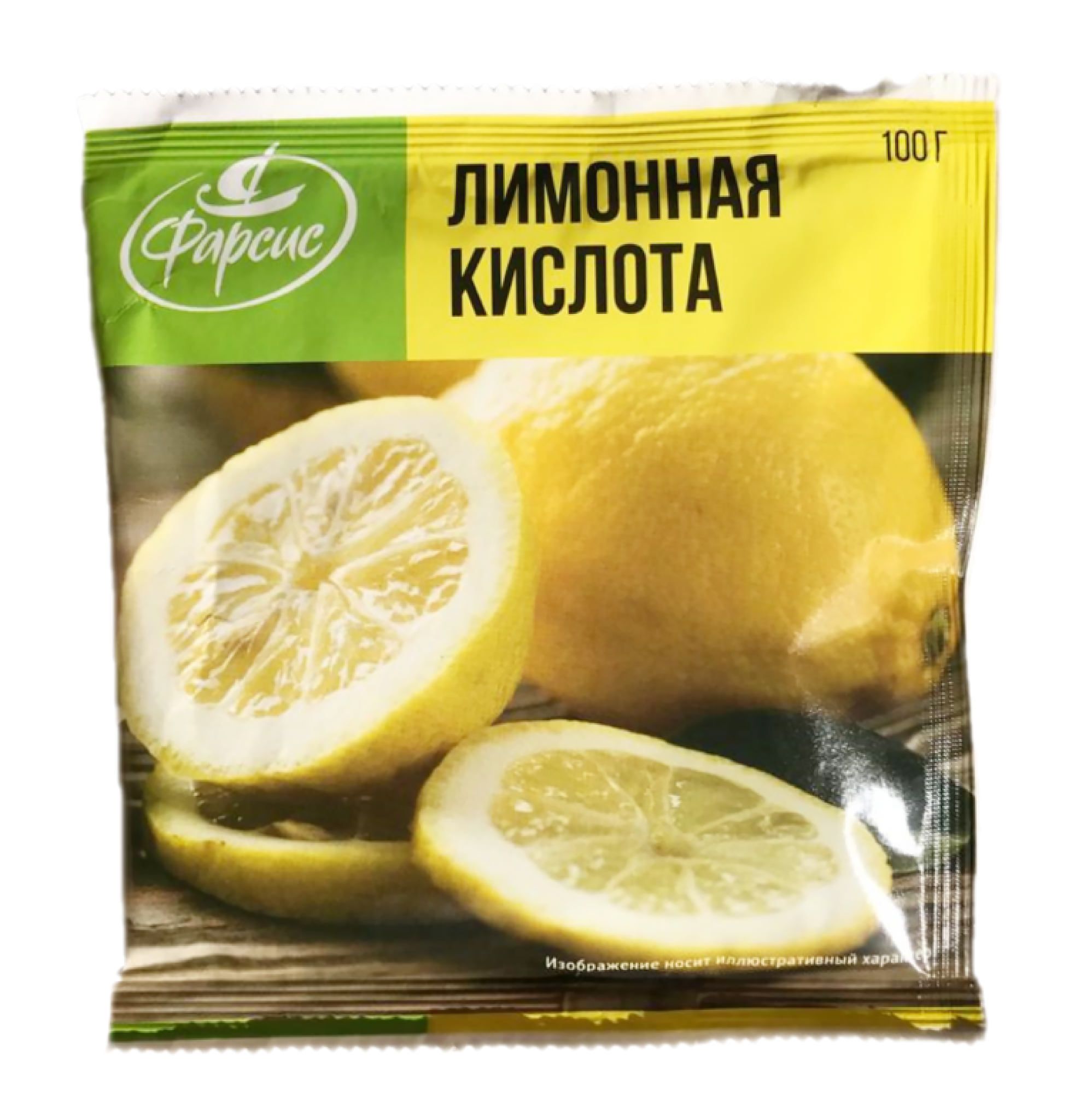 Лимонная кислота 100гр. ООО "Фарсис"