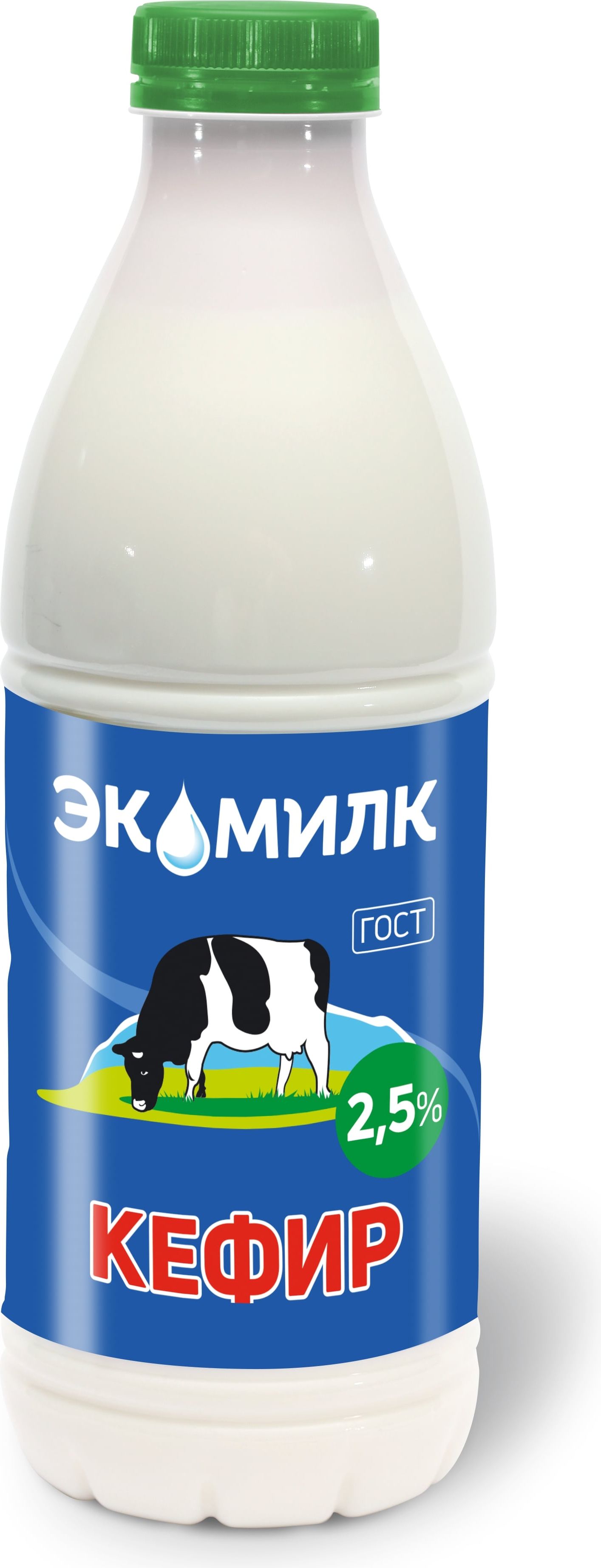 Кефир Экомилк 2,5% 900 мл 