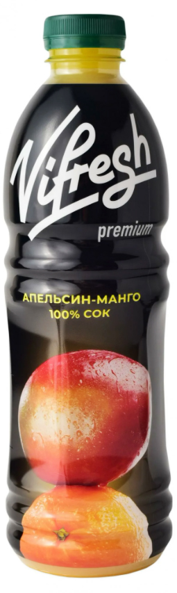 Сок апельсин манго "Vifresh", 1л, ПЭТ ООО "Плодовое 2009"