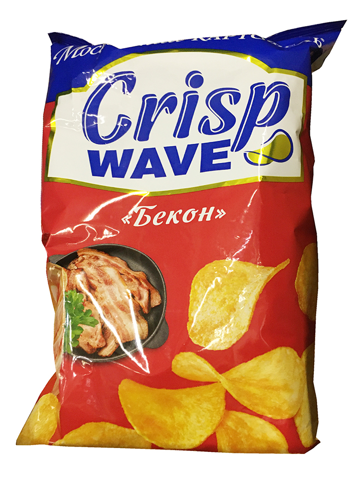 Картофельные чипсы "Crisp Wave" 240гр ассорти, ООО Московский картофель