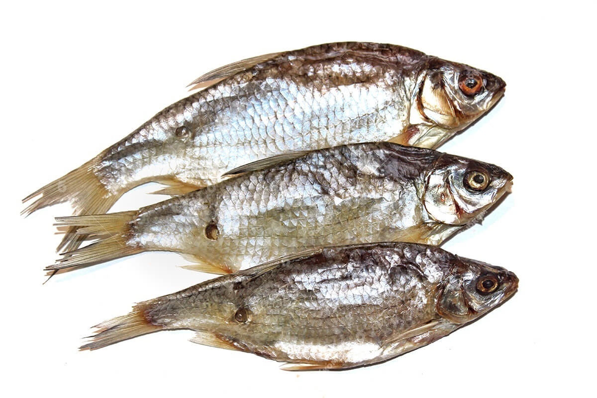 Рыба сушено вяленая в ассортименте(Таранка, Минтай) 150 гр Велес