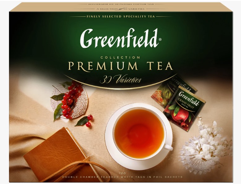 Набор чая Greenfield Коллекция 120 пак.