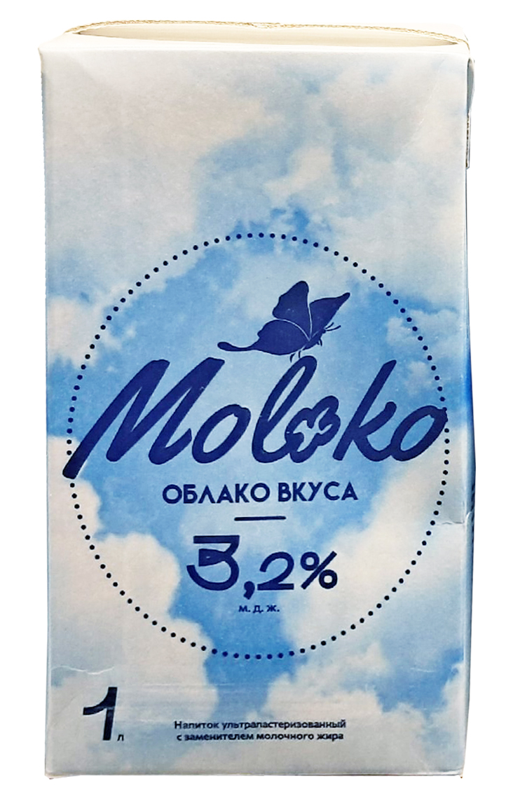Напиток на основе молока "Облако вкуса" УТП 3,2%, 1л, ЗМЖ СИБМОЛ ООО (производитель)