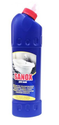 Средство Sanox д/чистки акриловых, эмалир. ванн 750 мл. Медснаб ООО