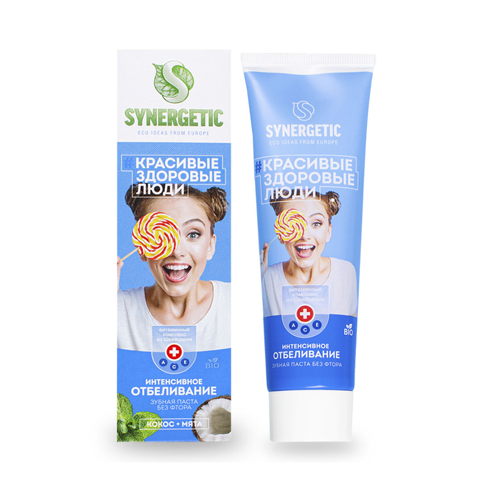 Зубная паста SYNERGETIC 100гр.