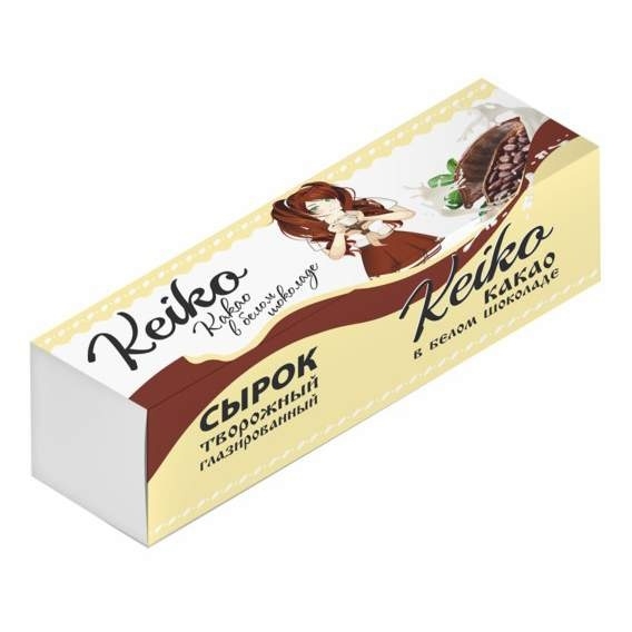 Сырки творожные глазированные в шоколадной глазури "КЕЙКО" 40 гр 23% БЗМЖ