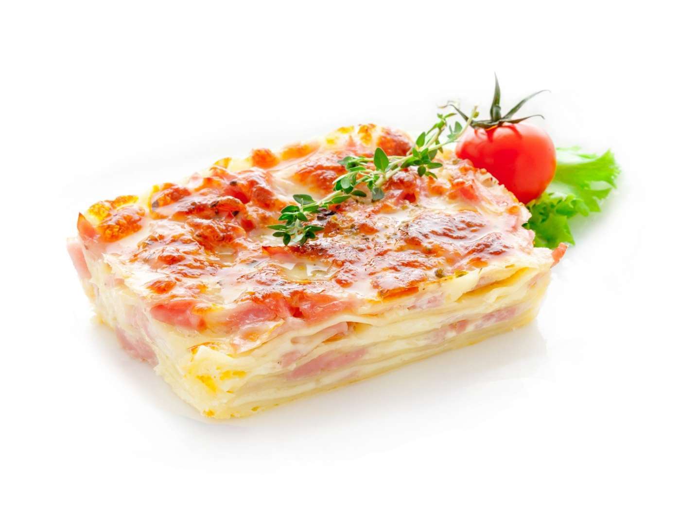 Лазанья с ветчиной/курицей зам 350гр