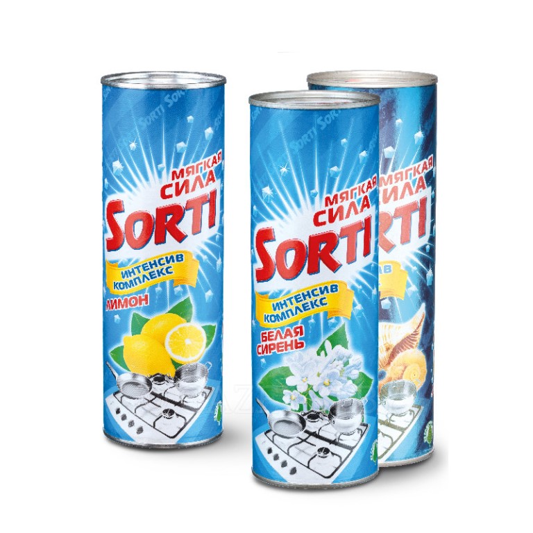 Сухое чистящее средство Sorti Лимон, 400гр. 