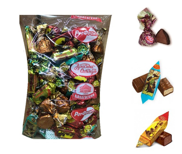 Конфеты Микс (Мишка косолапый,Кара Кум,Трюфель) 1кг