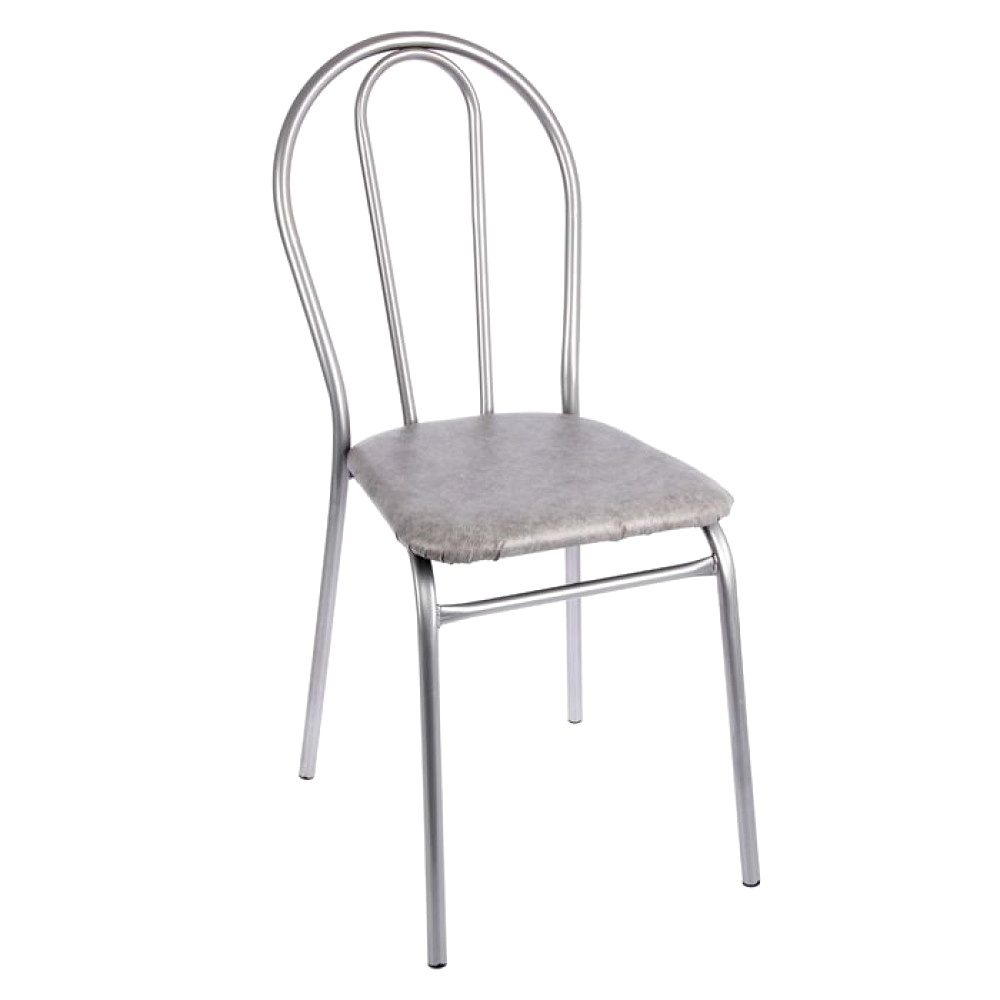 серебряные стулья для кухни
