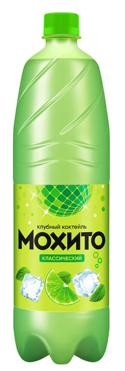 Коктейль клубный Мохито 1,25л Классический Калинов 