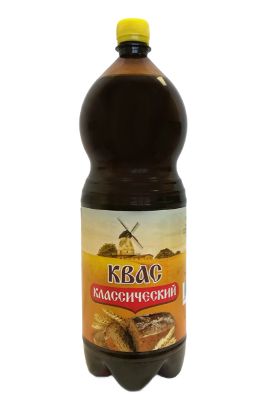 Квас Классический фильтр.непаст.(Бочка) 2.0л ТУ ООО "Восход"