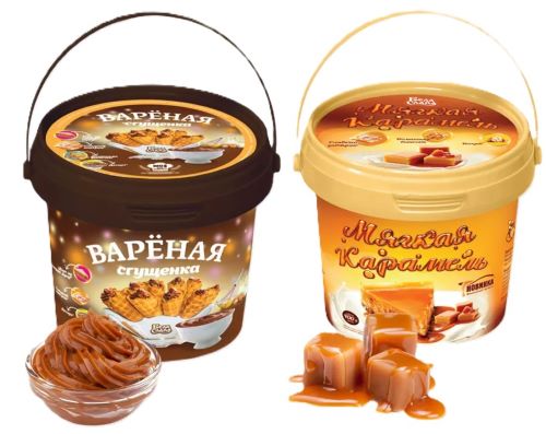 Молокосодержащий продукт Вареная сгущенка / Мягкая карамель Бела Слада БЗМЖ 400г