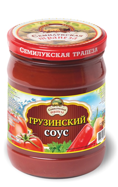 Соус По грузински томатный 500г ст/бут
