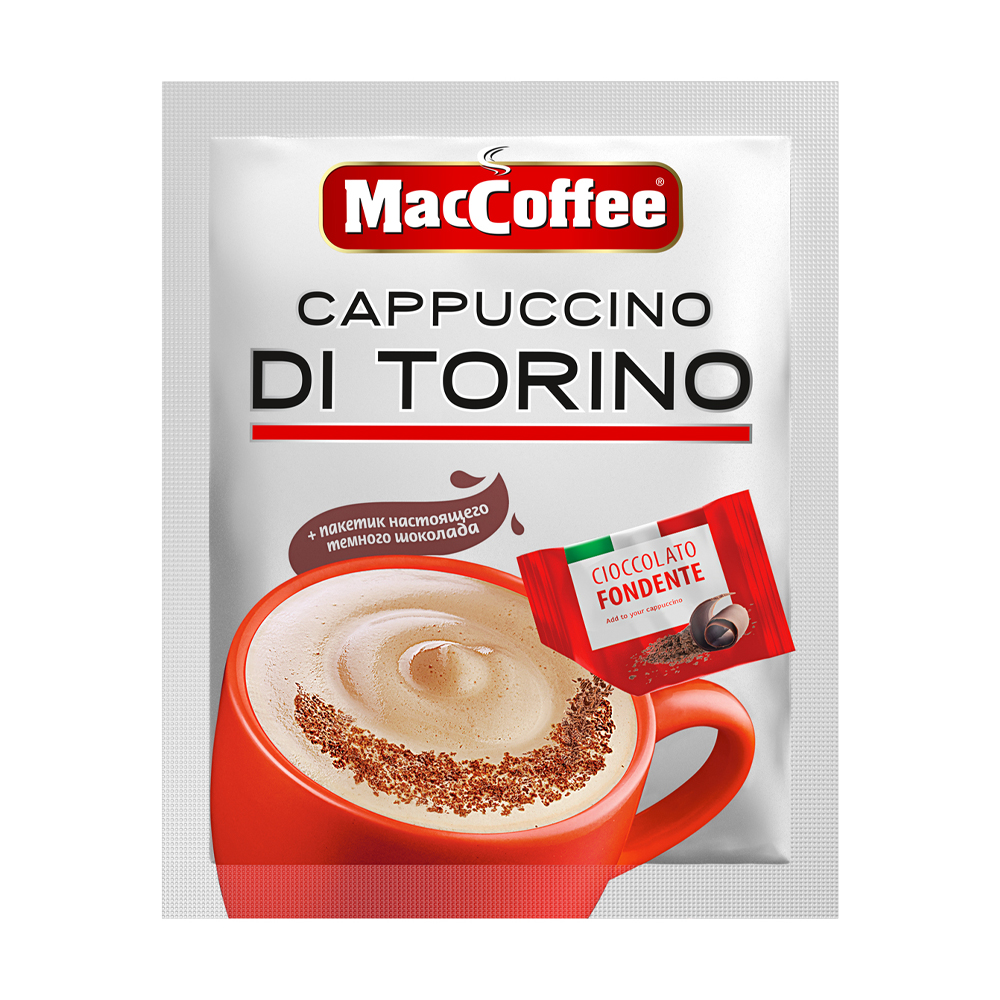 Кофейный напиток MacCoffee Капучино ди Торино, 25,5гр*20шт ФЕС ПРОДУКТ