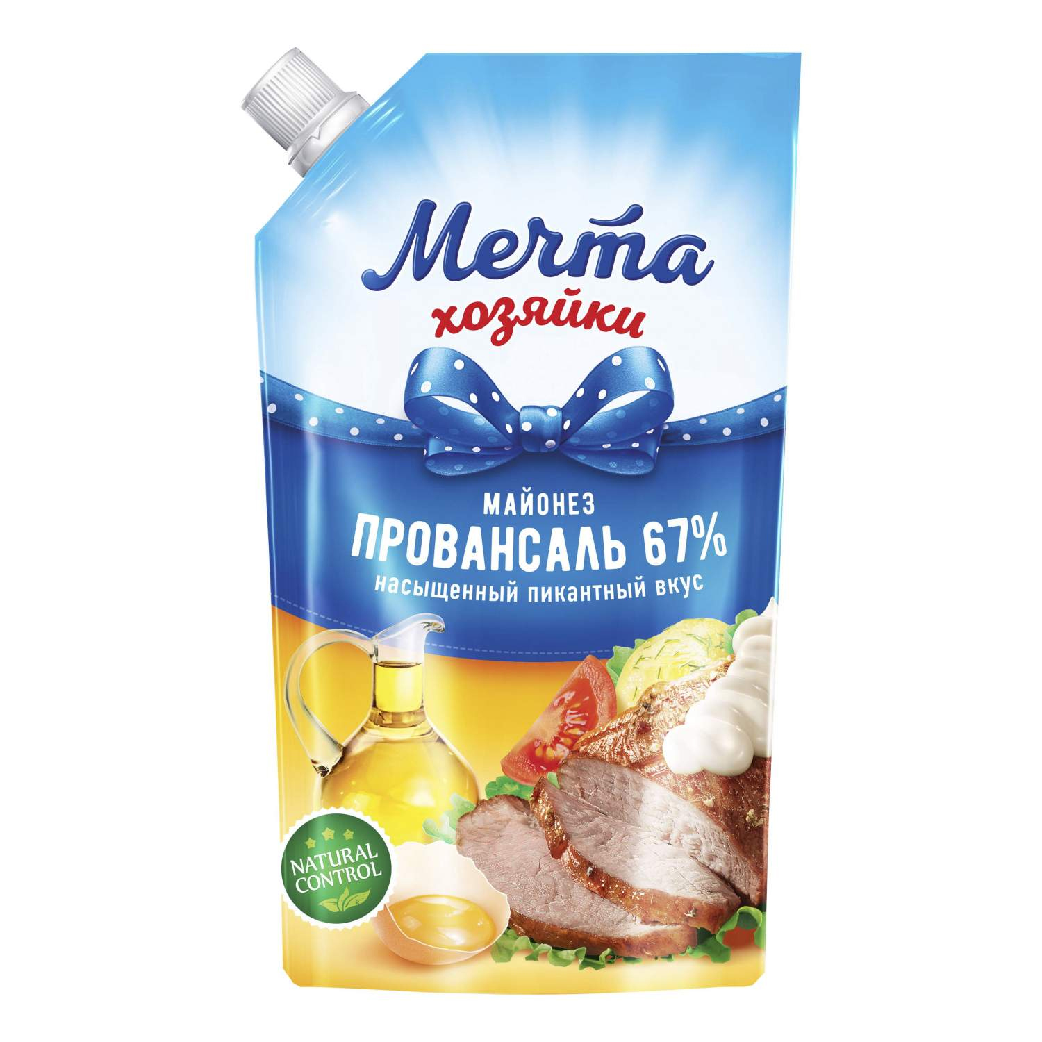 Майонез Мечта хозяйки Провансаль 67%, 665 г (700 мл) дой пак