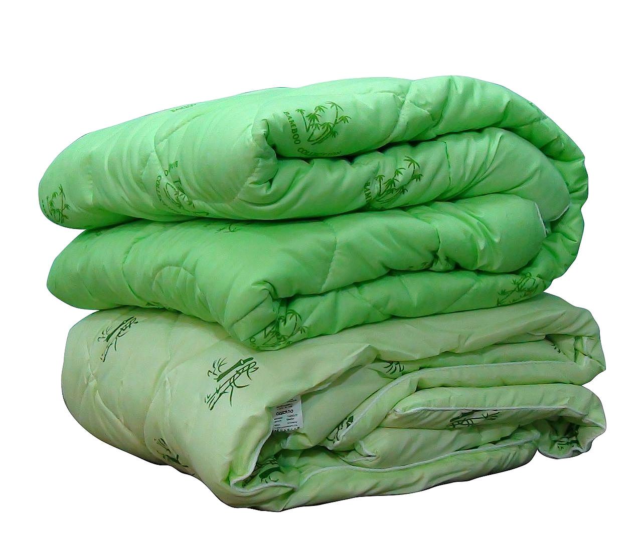 Одеяло эконом бамбук 1,5 сп 200 гр