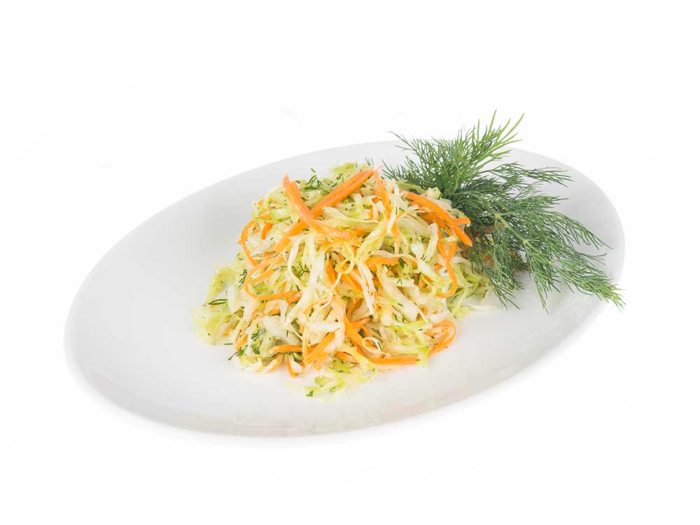 Салат из свежей капусты как в столовой рецепт | Чудо-Повар