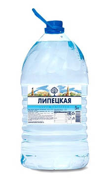 Вода питьевая «Липецкая» негазированная 5,0 л