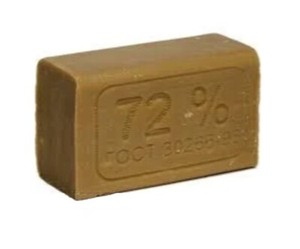 Хозяйственное твердое мыло 72%, 300 г