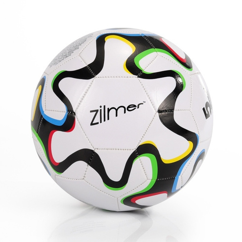 Мяч футбольный Zilmer (размер 5, ПВХ, 230 г, цветн)