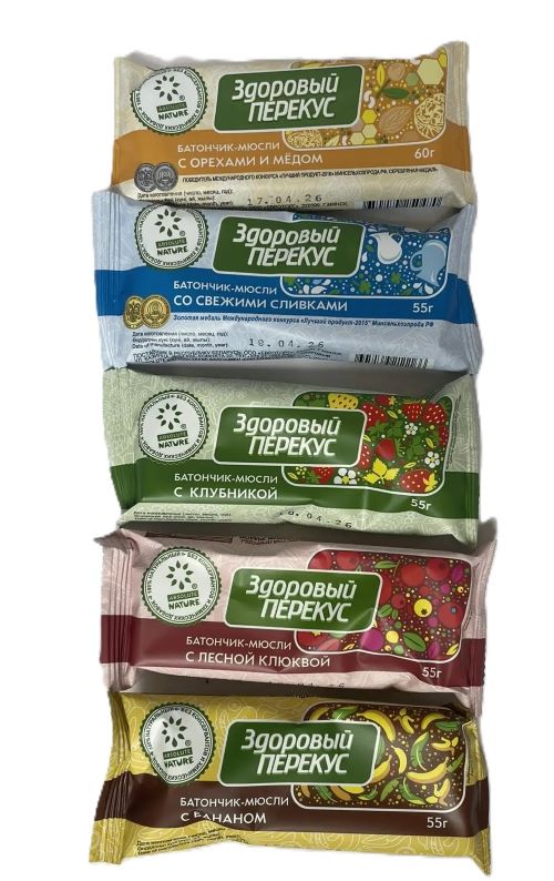 Продукт зерновой МюслиБайт 550гр