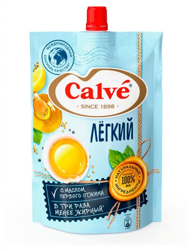Майонезный соус Calve Легкий д/п 20% 800гр