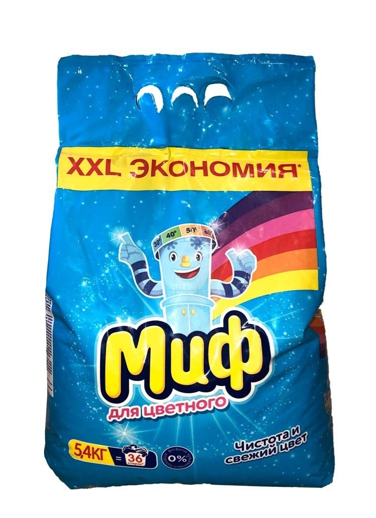 СМС МИФ Эксперт Свежий Цвет 5.4кг Автомат 