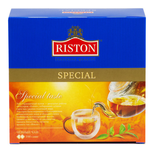 Чай черный "Special taste" Riston, б/я 100*1,5г