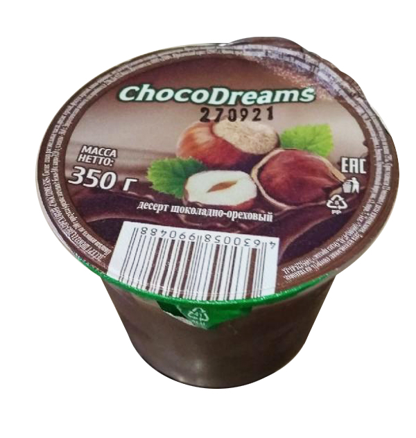 Десерт шоколадно ореховый "ChocoDreams" 350 г, ООО ДМФ