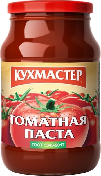 Томатная паста ГОСТ  950г ООО Кухмастерт