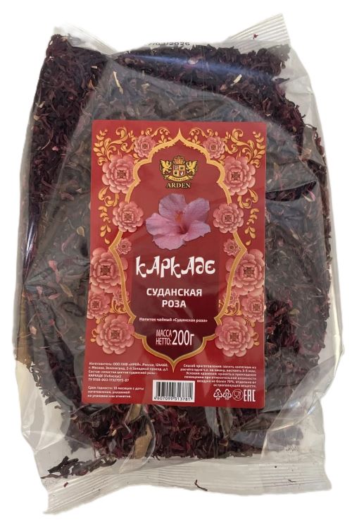 Напиток чайный каркаде Суданская роза 200 гр, ИРЕЙ ПКФ