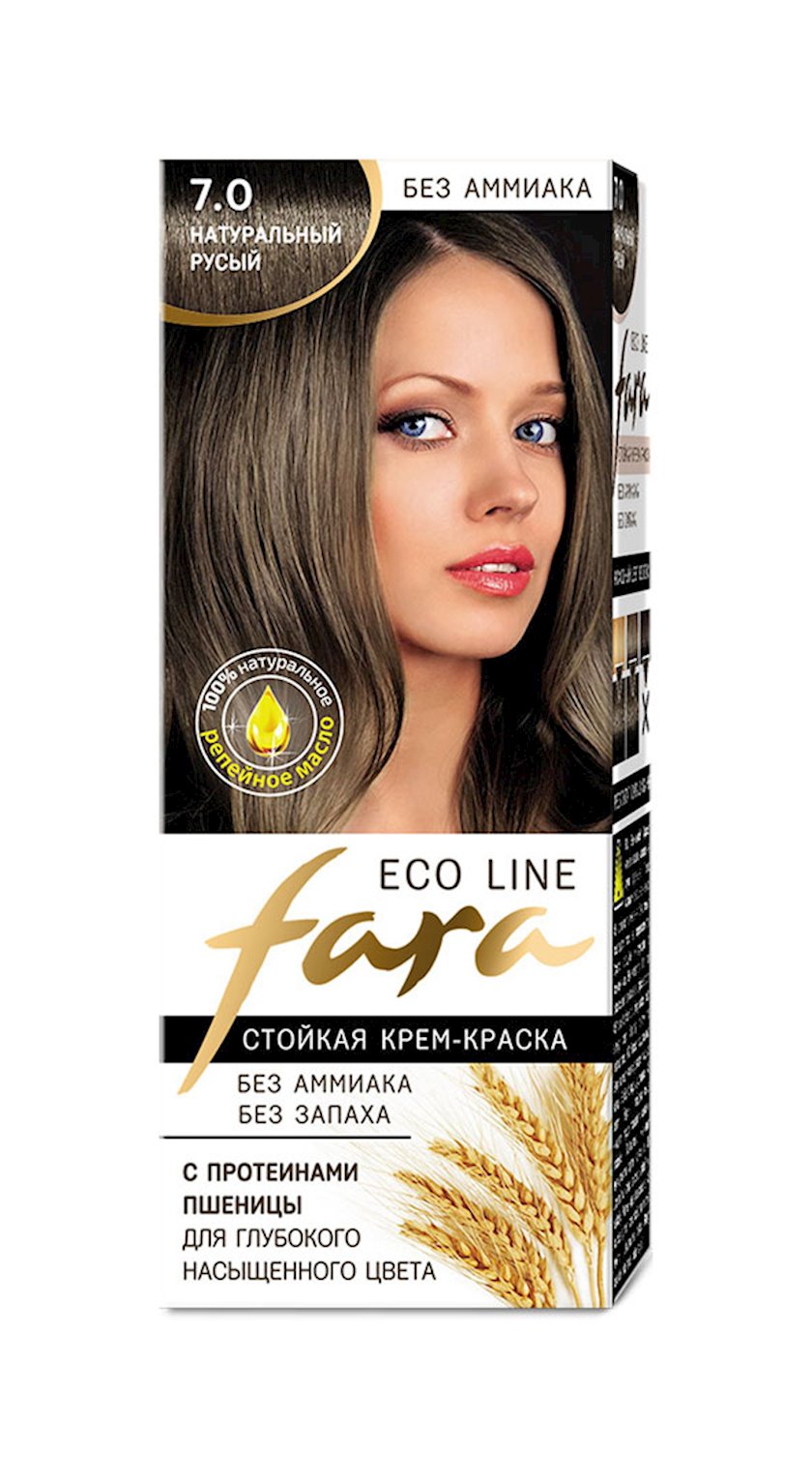 Крем краска для волос FARA Eco Line (100 мл, без аммиака и запаха, Россия)