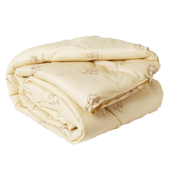 Одеяло верблюжья шерсть 2,0сп 200 гр ткань:п/э наполнитель:шерстипон