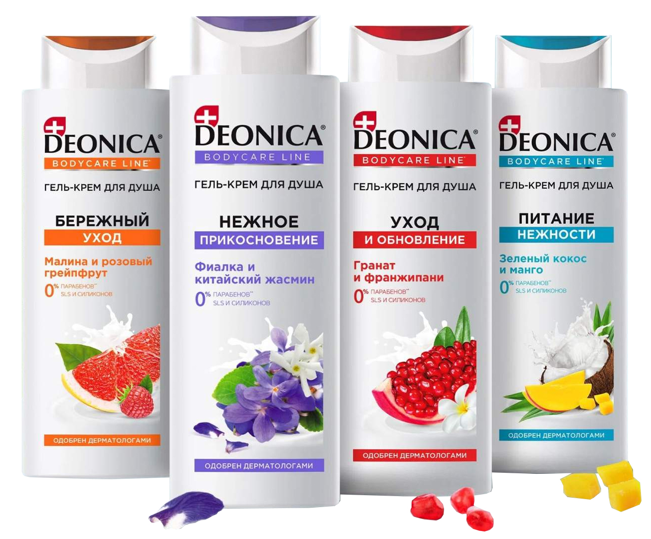 Гель крем для душа DEONICA, 250мл