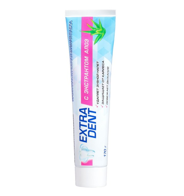 Зубная паста Алое Extra Dent 170гр 