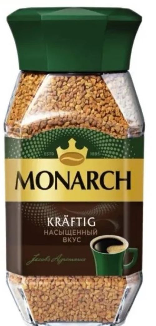 Кофе натуральный растворимый сублимированный MONARCH KR FTIG 208 гр