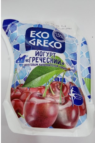 Йогурт питьевой "Греческий" 1,5% 500гр (кувшин) БЗМЖ 