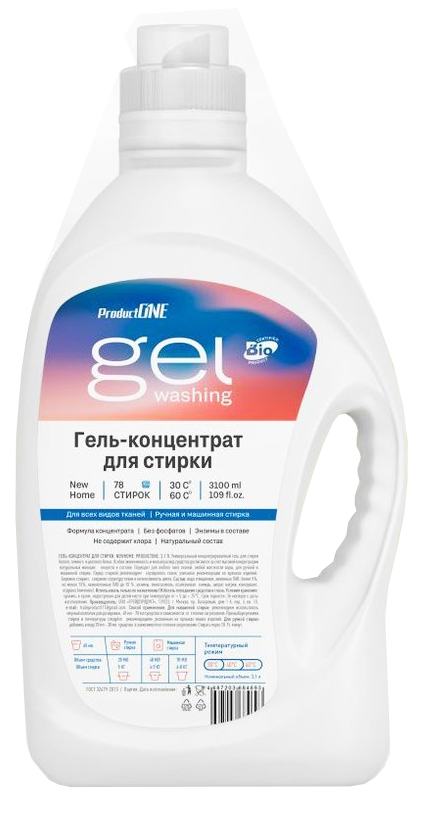 Гель концентрат для стирки «Product One» 3,1л