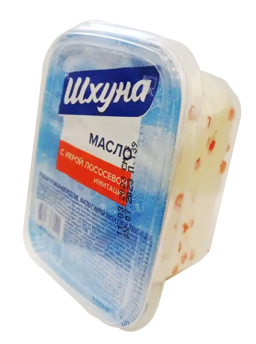 Масло с икрой лососевой имитированной "Шхуна" 200 гр пл/б "Русское Море" ООО